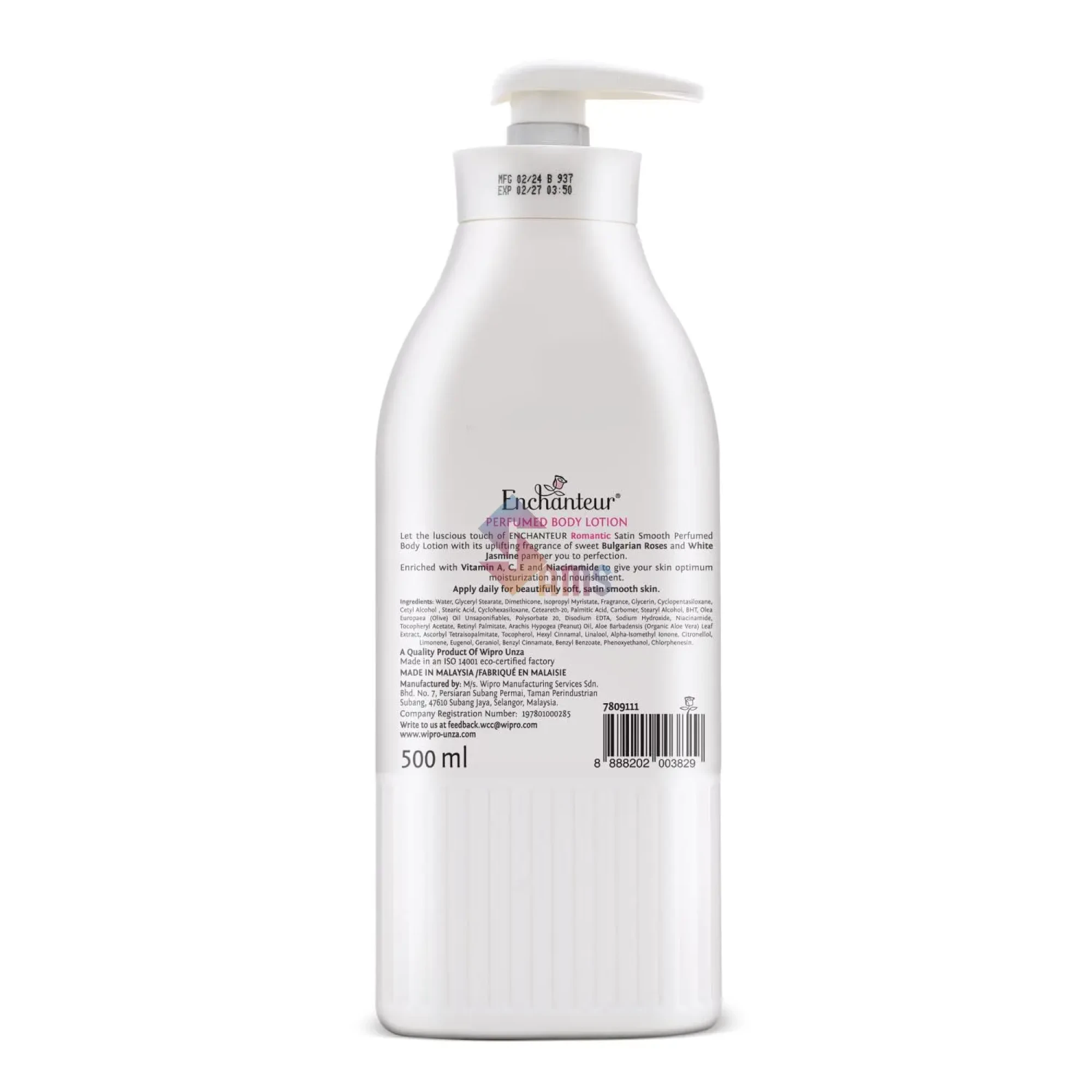 Enchanteur Romantic Body Lotion 500ml New 2.webp